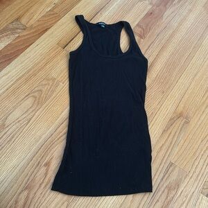 Black Racerback Tank top, Size small